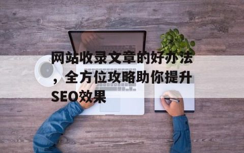 网站收录文章的好办法，全方位攻略助你提升SEO效果