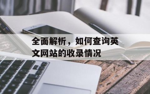 全面解析，如何查询英文网站的收录情况